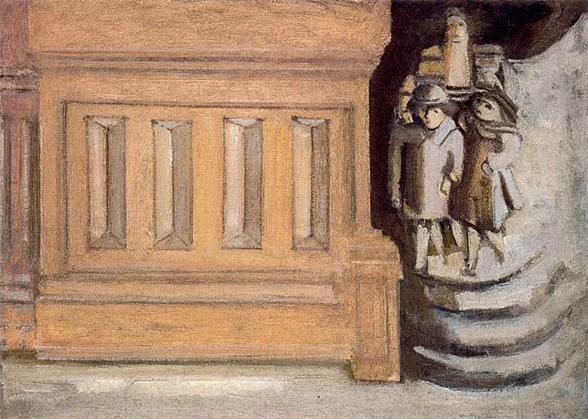 Street Scene, 1937, Mark Rothko