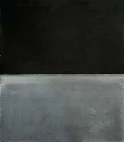 Untitled, Black on Gray, 1969, Mark Rothko
