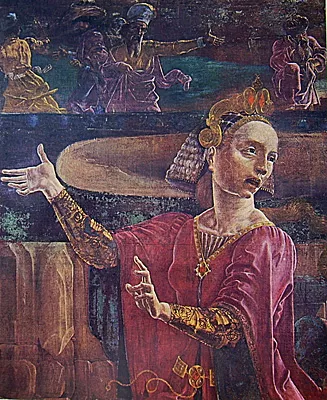 Saint Georges et la princesse, 1469, Cosmè Tura, Ferrare