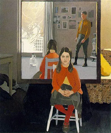 Le miroir (The Mirror), 1966, Fairfield Porter