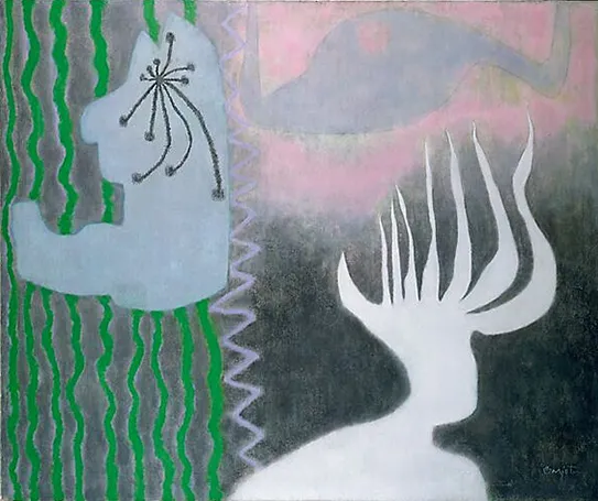 Flesh Eaters, 1952, William Baziotes Flesh Eaters, 1952, William Baziotes