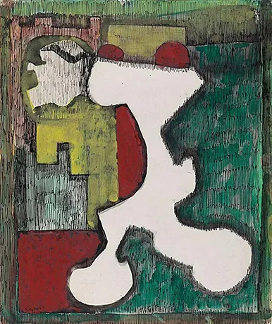 Night Figure, No. 1, 1945, William Baziotes Night Figure, No. 1, 1945, William Baziotes