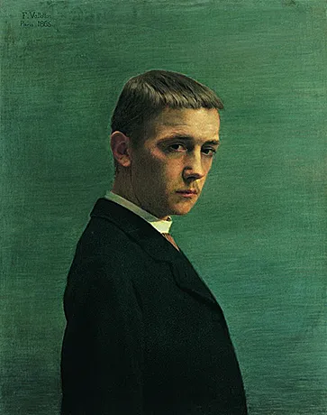 Mi retrato, 1885, Félix Vallotton