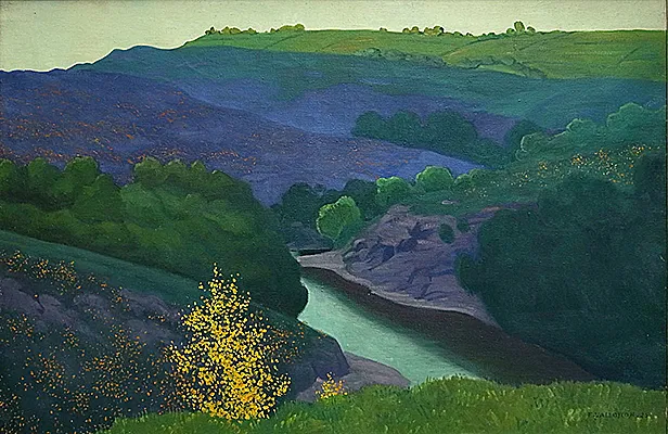 Paysage de la Creuse, 1925, Édouard Vuillard