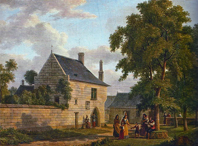 Casa de Agnès Sorel, 1829, Millin du Perreux Casa de Agnès Sorel, 1829, Millin du Perreux
