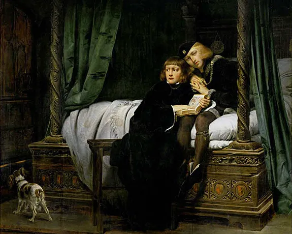 Los hijos de Eduardo IV, 1830, Paul Delaroche Los hijos de Eduardo IV, 1830, Paul Delaroche
