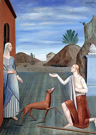 Les filles de Loth, 1919, Carlo Carrà Les filles de Loth, 1919, Carlo Carrà