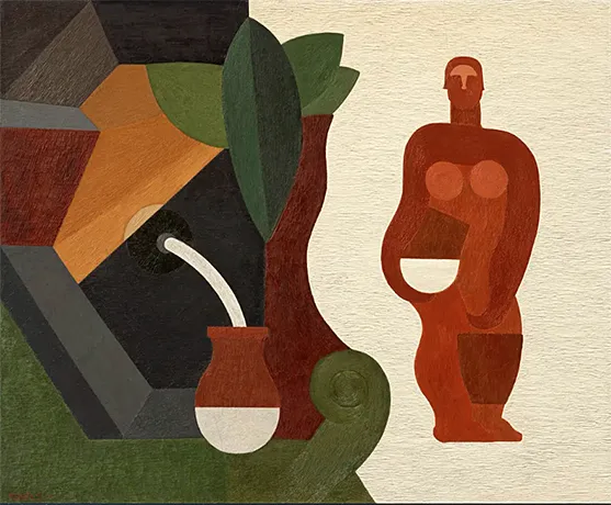La Source : Femme au broc, 1927, Amédée Ozenfant La Source : Femme au broc, 1927, Amédée Ozenfant