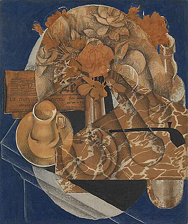 Flores, 1914, Juan Gris