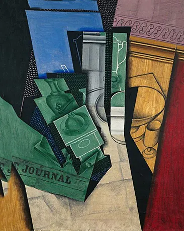 Le petit Déjeuner, 1915, Juan Gris