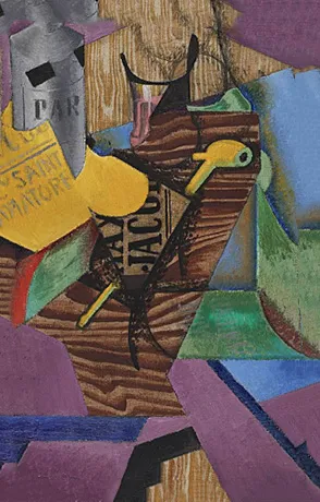 Naturaleza muerta con libro, 1913, Juan Gris