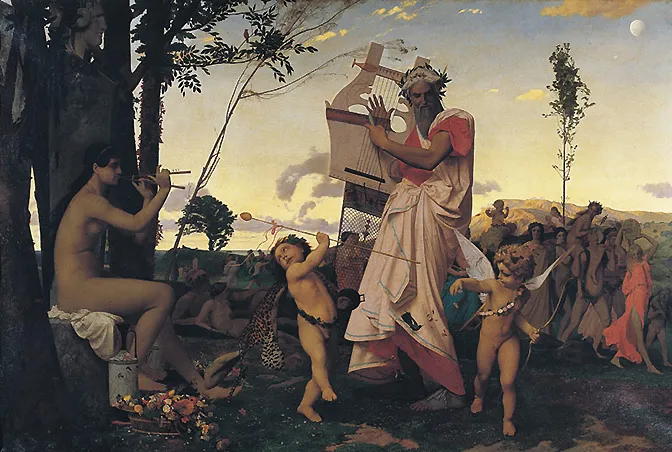 Anacreonte, Baco y el Amor, 1848, Jean-Léon Gérôme Anacreonte, Baco y el Amor, 1848, Jean-Léon Gérôme