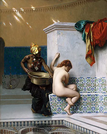 Baño moro, 1870, Jean-Léon Gérôme Baño moro, 1870, Jean-Léon Gérôme
