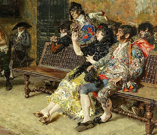 La vicaría, 1870, Mariano Fortuny Marsal La vicaría, 1870, Mariano Fortuny Marsal