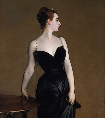 Retrato de Madame X, 1883-1884, John Singer Sargent Retrato de Madame X, 1883-1884, John Singer Sargent