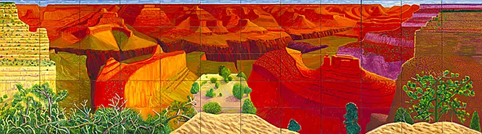 A Bigger Grand Canyon, 1998, David Hockney A Bigger Grand Canyon, 1998, David Hockney