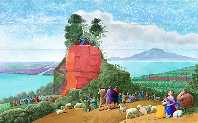 A Bigger Message, 2010, David Hockney A Bigger Message, 2010, David Hockney