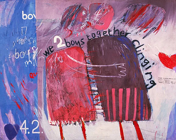 We Two Boys Together Clinging de 1961, David Hockney We Two Boys Together Clinging de 1961, David Hockney