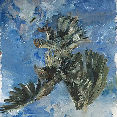 Finger Painting - Eagle, 1971-1972, Georg Baselitz Finger Painting - Eagle, 1971-1972, Georg Baselitz