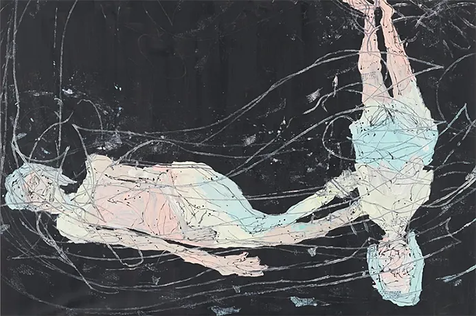 Traumflug sex, 2025, Georg Baselitz Traumflug sex, 2025, Georg Baselitz