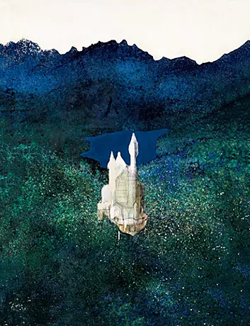 Château de Neuschwanstein, 1963, Gerhard Richter Château de Neuschwanstein, 1963, Gerhard Richter