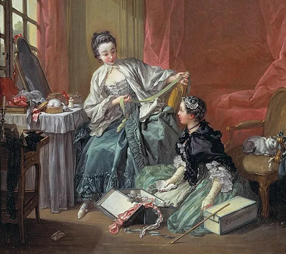 La Marchande de modes, 1746, François Boucher La Marchande de modes, 1746, François Boucher