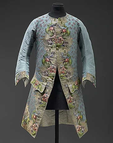 Veste masculine, vers 1747, Anonyme Veste masculine, vers 1747, Anonyme