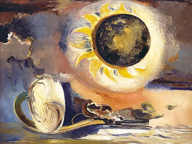 Eclipse del girasol, 1945, Paul Nash