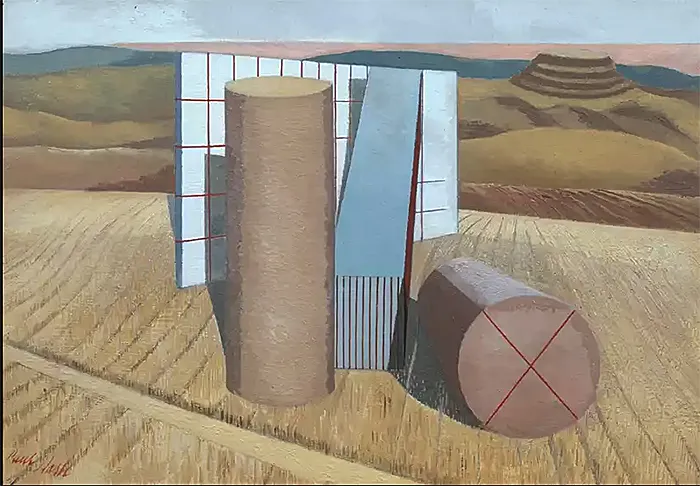 Equivalentes para los megalitos, 1935, Paul Nash