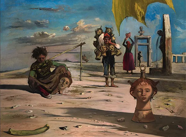 Le marchand d’amphores, 1938, Eugène Berman