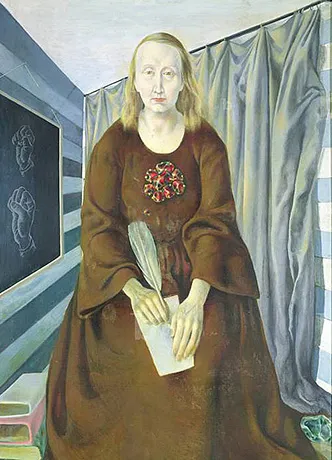 Edith Sitwell, 1937, Pavel Tchelitchew Edith Sitwell, 1937, Pavel Tchelitchew