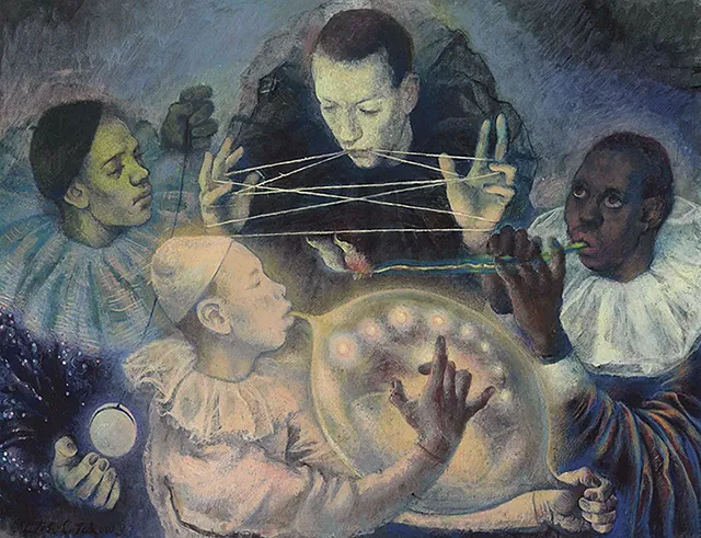 The Concert, 1933, Pavel Tchelitchew The Concert, 1933, Pavel Tchelitchew