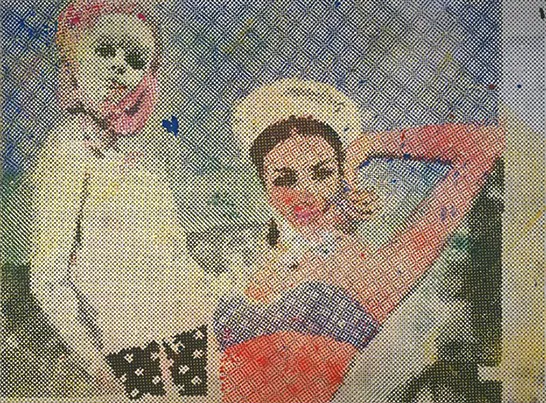 Girlfriends, 1965-66, Sigmar Polke