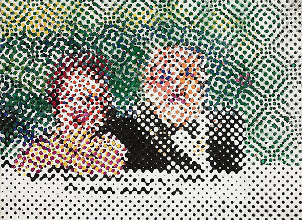 The Couple, 1965, Sigmar Polke
