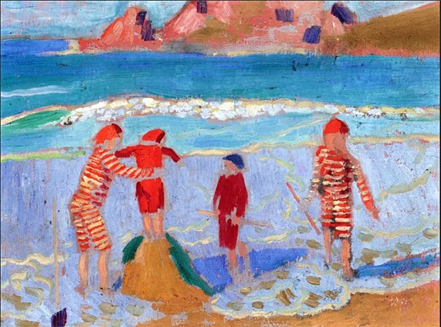 Château de sable, 1909, Maurice Denis