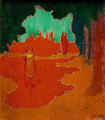 Tache de soleil sur la terrasse, 1890, Maurice Denis