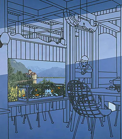 After Lunch, 1975, Patrick Caulfield