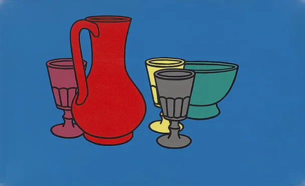 Coulored Still Life, 1967, Patrick Caulfield