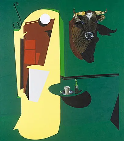 Hemingway nunca comió aquí, 1999, Patrick Caulfield