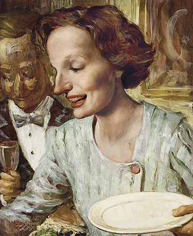 The Buffet, 1999, John Currin The Buffet, 1999, John Currin