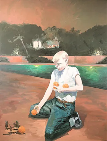 Best Western Study, 1983,Eric Fischl