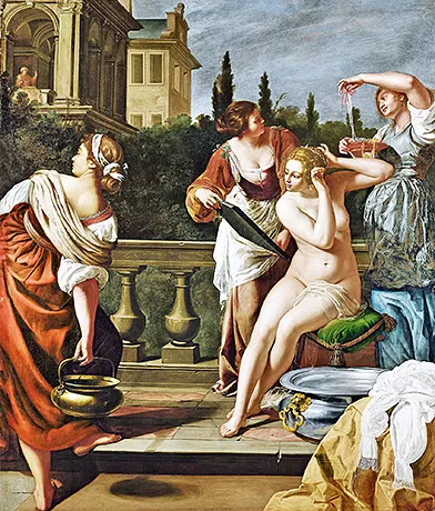 Betsabé en el baño, 1650, Artemisia Gentileschi