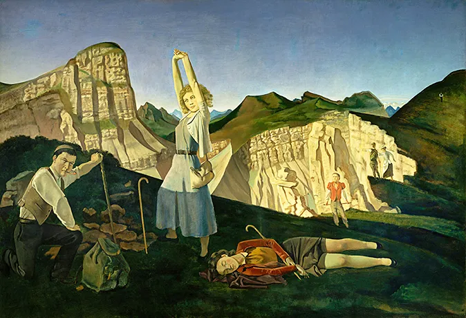 La montagne, 1937, Balthus