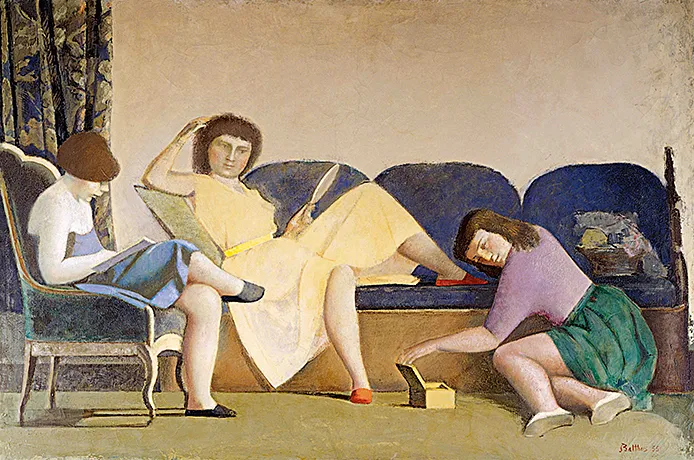 Les trois sœurs, 1955, Balthus