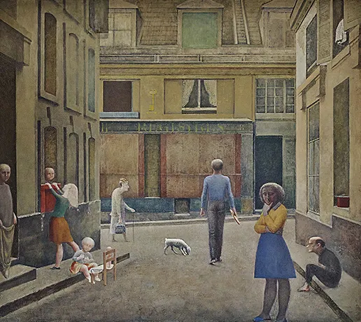 Passage du Commerce-Saint-André, 1952-1954, Balthus