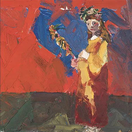 Flora, 1961, Joan Brown