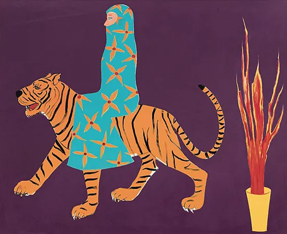 Le long voyage, 1981, Joan Brown