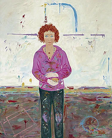 Self-Portrait in Studio, 1984, Joan Brown