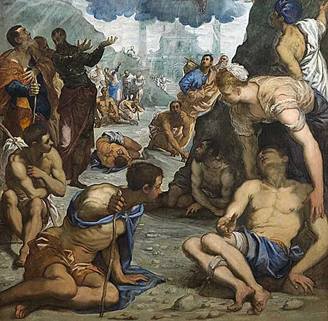Tintoret, Le Miracle de saint Augustin, 1547-1549