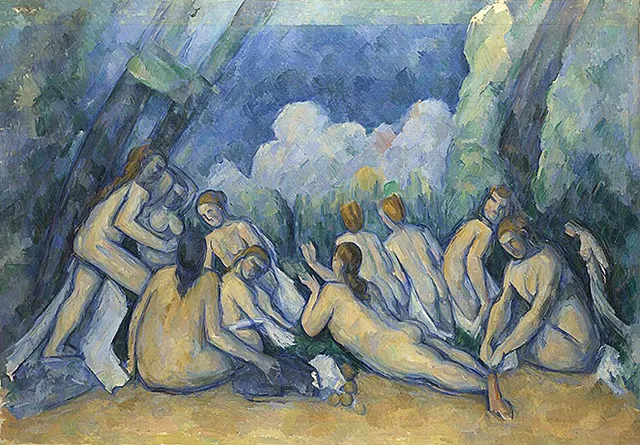 Les Grandes Baigneuses, 1894-1905, Paul Cezanne